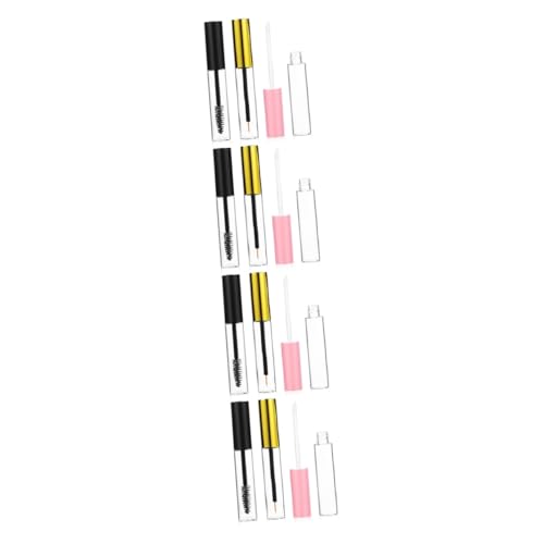 GALPADA 4sätze Leeres Mascara-röhrchen Teiliges Mit Eyeliner Wimperntusche Und Lip Gloss Klare Nachfüllbare Behälter Mit Für -Kosmetik Wasserfest Und Sicher Verschlossen GALPADA 4sätze Leeres Mascara-röhrchen Teiliges Mit Eyeliner Wimperntusche Und Lip Gloss Klare Nachfüllbare Behälter Mit Für -Kosmetik Wasserfest Und Sicher Verschlossen von GALPADA