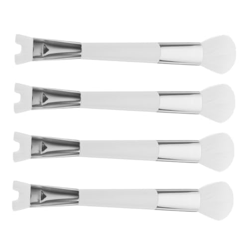 GALPADA 4 Stück Doppelseitiger Nasenkonturpinsel Teiliges Make Up Pinselset für Präzise Nasenkonturierung Weich und Leicht für Blush Lidschatten und Lose Puder Tragbar und Einfach zu von GALPADA