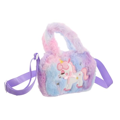 GALPADA 4 Stück Einhorn-Tasche Mädchen Tasche Kinder Geldbörse Kinder Tasche kindertasche Damen geldbörsen Umhängetasche für Damen Einhorn-Umhängetasche Einhorn Tasche für Mädchen von GALPADA