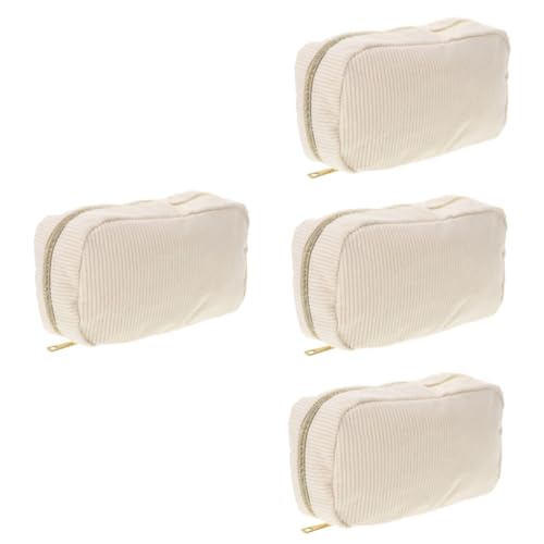 GALPADA 4 Stück Kosmetiktasche Aus Cord Make-up-aufbewahrungsbehälter Aufbewahrungstaschen Mit Reißverschluss Schmuckbeutel Kulturbeutel Für Damen Reise-Make-up-Tasche Reisetasche Nylon GALPADA 4 Stück Kosmetiktasche Aus Cord Make-up-aufbewahrungsbehälter Aufbewahrungstaschen Mit Reißverschluss Schmuckbeutel Kulturbeutel Für Damen Reise-Make-up-Tasche Reisetasche Nylon von GALPADA