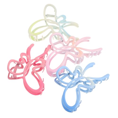 GALPADA 4 Stück Metall Haarklammern für Damen Rutschfeste und Stylische Haarclips für Dickes Haar Leuchtenden Farben für von GALPADA