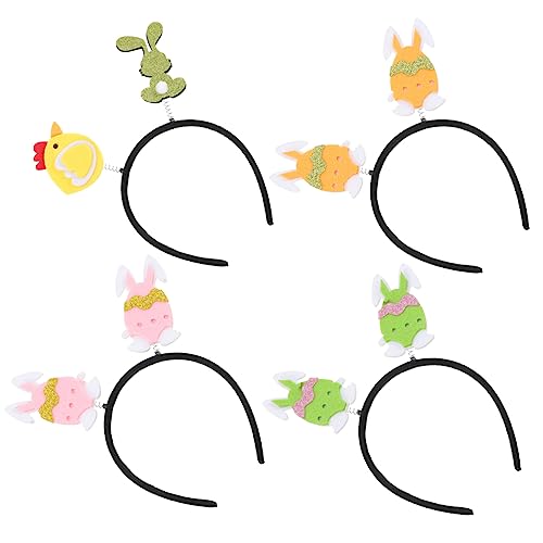 GALPADA 4stücke Teiliges Mit Bunten Ostereiern Für Haarbänder Für Ostern Und Süße Kostüm-accessoires Für Mädchen Und Jungen von GALPADA