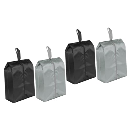 GALPADA 4 Stück Schuh Aufbewahrungstasche Kleine Reisetasche Schuhtaschen-Organizer Beutel Für Reiseschuhe Tragbare Schuhtasche Reisezubehör Schuhe Handtasche Schuhbeutel 210d Oxford-Stoff von GALPADA