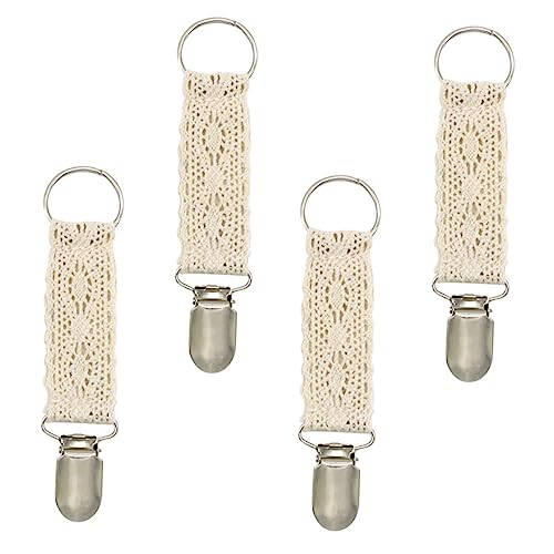 GALPADA Hochwertiger Hutclip Aus Spitze 4-teiliges Set für Reisetasche Mehrzweck-huthalter Klemme und Tragbar von GALPADA