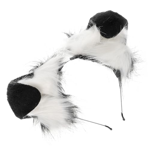 GALPADA 4stücke Cosplay Hundeohren Haarreif Flauschige Tierohren Für Kostümpartys Valentinstag Halloween Geburtstagsfeiern Robuste Und Bequeme Kopfbedeckung Für Erwachsene von GALPADA