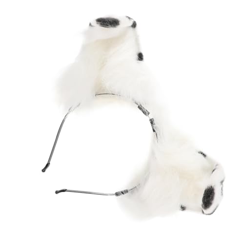 GALPADA 4 Stück Stirnband mit Hundeohren Tierohren Kopfschmuck Tierische Ohren Haaraccessoire Kopfbedeckungen mit Tierohren tierische stirnbänder Kostümparty-Stirnband Party-Kopfbedeckung von GALPADA