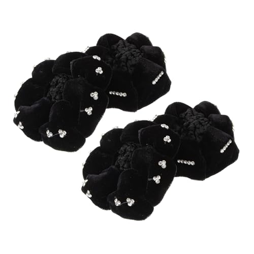 GALPADA 4stücke Haarnetze Für Frauen Haarnetz Für Dutts Haarnetzabdeckung Haarnetze Für Dutts Duttabdeckung Duttnetz Haarnetzhalter Für von GALPADA