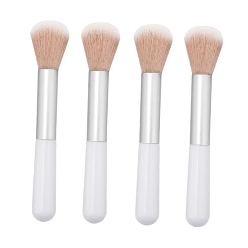 GALPADA 4 Stück Teiliges Make up pinsel Synthetische Kosmetikpinsel für Blush Loose Powder und Foundation Weich und Langlebig zum Präzisen Verblenden und Natürlichen Finish für Frauen von GALPADA