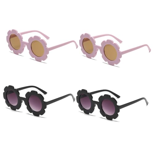 GALPADA 4 Stück Teiliges Sonnenblumen sonnenbrillen Runde Flower Eyeglasses Props UV schutz Partybrille für Mädchen Jungen Wiederverwendbar Lustige Dekoration für Karneval Halloween Bühne GALPADA 4 Stück Teiliges Sonnenblumen sonnenbrillen Runde Flower Eyeglasses Props UV schutz Partybrille für Mädchen Jungen Wiederverwendbar Lustige Dekoration für Karneval Halloween Bühne von GALPADA