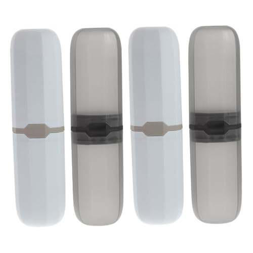 GALPADA 4stücke Tragbare Zahnbürsten Zahnpastahalter Organizer Für Schule Und Reisen Vielseitig Einsetzbar Für Hygieneartikel Und Utensilien Leicht Und Praktisch Für Unterwegs von GALPADA