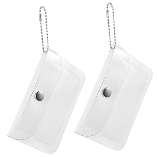 GALPADA 4stücke Transparente Geldbörse Multifunktionale Aufbewahrungstasche Für Münzen Schlüssel Karten Praktisch Und Stilvoll Für Handtaschen Und Rucksäcke Langlebig Und Tragbar von GALPADA