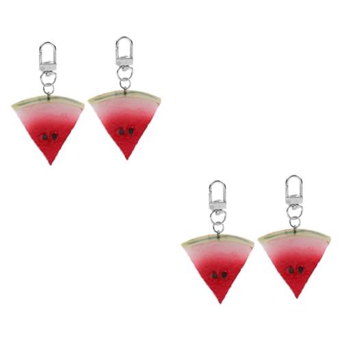 GALPADA 4stücke Wassermelonen-schlüsselanhänger Kreative Handtaschen- Mit Fruchtigem Design Für Schlüssel Taschen Und Rucksäcke Zu Geburtstagen Valentinstag Und Feiertagen von GALPADA