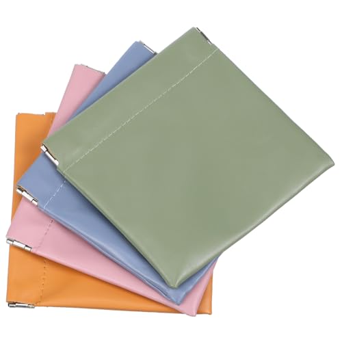 GALPADA 4stücke Mini Kosmetiktaschen Wasserfester Make-up Organizer Für Handtaschen Tragbare Reisetasche Für Damen Kleine Aufbewahrungstaschen Für Unterwegs TPU von GALPADA