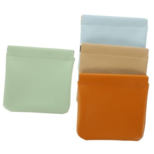 GALPADA 4 Stücke Tragbare Kosmetiktasche aus mit Magnetverschluss Kleiner Lippenstifthalter für Damen Selbstschließend Reise Organizer Beutel für Make Up und Schmuck GALPADA 4 Stücke Tragbare Kosmetiktasche aus mit Magnetverschluss Kleiner Lippenstifthalter für Damen Selbstschließend Reise Organizer Beutel für Make Up und Schmuck von GALPADA