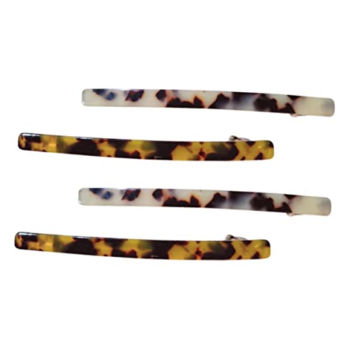 GALPADA 4stücke Einfache Haarnadel Haarspange Für Frauen Mit Leopardenmuster Haarklammern Für Frauen Haar-accessoires Haarschmuck Haar Zubehör von GALPADA