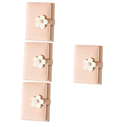 GALPADA 4stücke Stil Geldbörse Für Frauen Mit Blumenmuster Dreifach Gefaltet Kompaktes Design Für Studenten Praktische Karten Und Münzaufbewahrung Pu-Portemonnaie von GALPADA