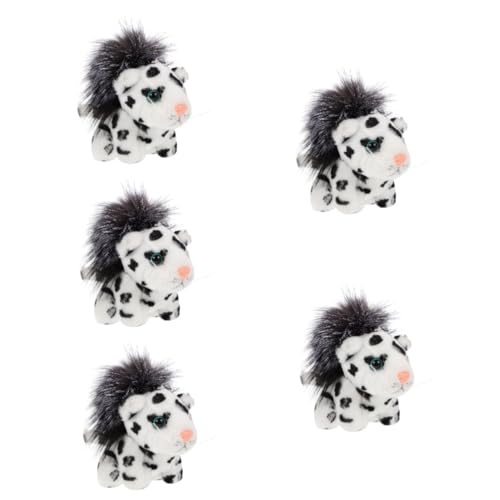 GALPADA 5 STK Tiger-plüsch-anhänger Feng-Shui-Ornament Tiger-schlüsselanhänger Zum Aufhängen Chinesisches Tierspielzeug Plüsch Glück Tierisches Spielzeug Tiere Spielzeug Pp Baumwolle von GALPADA