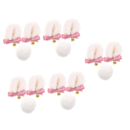 GALPADA 5sätze Bärenohren Und Niedliche Haarclips Für Cosplay Und Festivals Wiederverwendbar Vielseitig Für Geeignet Halloween-accessoires von GALPADA