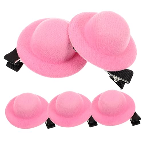 GALPADA 5stücke Mini Hut Haarspangen Niedliche Haarklammern Für Mädchen Kreative Kleine Accessoires Für Partys Geburtstage Und Feiertage Leicht Und Sicher Zu Tragen Gefertigt von GALPADA