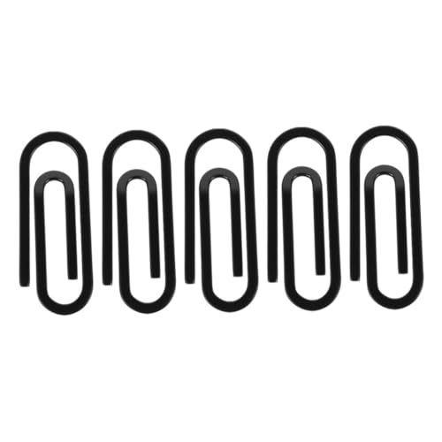 GALPADA 5 Stück Metall-kartenclips Cash Clip Geldscheinklammer für Herren Kompakt Leicht Minimalistischer Kreditkartenhalter Platzsparend Schwarz für Fronttasche von GALPADA