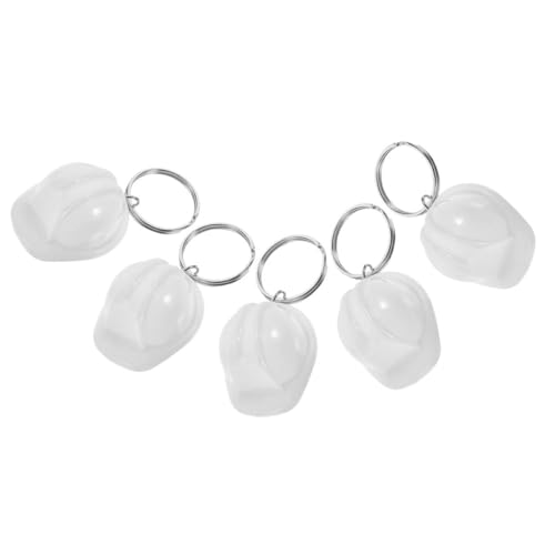 GALPADA 5 Stück Mini-bauhelm-schlüsselanhänger: Miniatur-bauhelm-schlüsselanhänger Für Bauarbeiter-partygeschenke – Schlüsselanhänger Als Taschendekoration von GALPADA