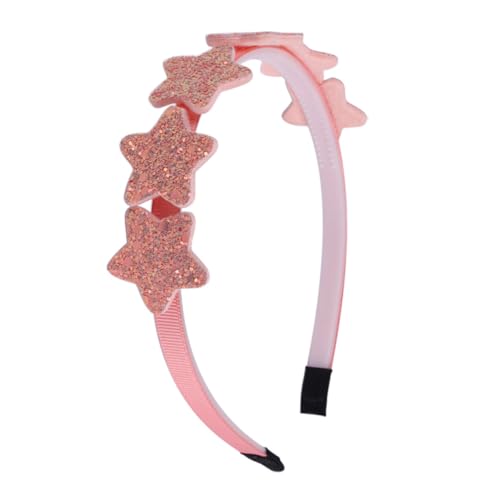 GALPADA 5 Stück Teiliges Haarreifen Sternförmig Kunststoff Kopfschmuck Leicht Glitzernd Zufällige Farben Komfortables Stirnband Für Mädchen Jungen Party Festliche Anlässe Zufällige Farbe von GALPADA