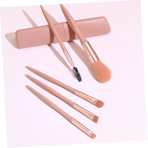 GALPADA 5 Stück Teiliges Make Up Pinselset mit Hochwertigen Kunstfasern Vielseitig Einsetzbar für Losen Puder Lidschatten und Konturierung Tragbar und Robust für Empfindliche Haut und GALPADA 5 Stück Teiliges Make Up Pinselset mit Hochwertigen Kunstfasern Vielseitig Einsetzbar für Losen Puder Lidschatten und Konturierung Tragbar und Robust für Empfindliche Haut und von GALPADA