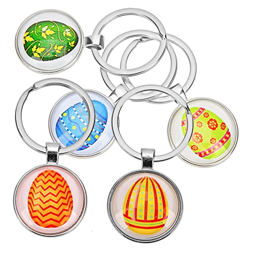 GALPADA 5stücke Teiliges Metall Schlüsselanhänger Mit Bunten Ostereiern Dekorative Für Schlüsselketten Und Für Ostern Und Kreative Bastelprojekte von GALPADA