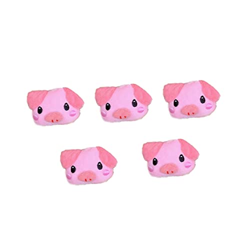 GALPADA 5St Brosche Kragenstangenstift Boutonniere-Anstecknadel Krawatte mit Kragennadel Pig brooch Cute brooch Mini- -Brosche Brosche dekorativ Pullover Abzeichen Kind Rosa von GALPADA