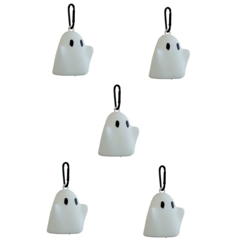 GALPADA 5stücke Ghost Light Schlüsselanhänger Mit Halloween- Leuchtender Für Taschen Rucksäcke Handtaschen Für Halloween Geburtstage Und Feste von GALPADA