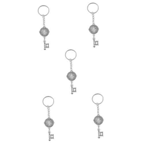 GALPADA 5stücke Medal Key Shaped Pendant Keychain Delikater Schlüsselanhänger Aus Eleganter Taschencharme Für Rucksack Und Mehr Robust Und Stilvoll Perfektes Für Freunde GALPADA 5stücke Medal Key Shaped Pendant Keychain Delikater Schlüsselanhänger Aus Eleganter Taschencharme Für Rucksack Und Mehr Robust Und Stilvoll Perfektes Für Freunde von GALPADA