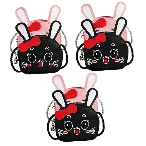 GALPADA 6stücke Kawaii Mädchen Cartoon Kaninchen Umhängetaschen Süße Schultertaschen Für Ausflüge Reisen Und Shopping Mit Ausreichend Platz Für Kleingeld Und Karten von GALPADA