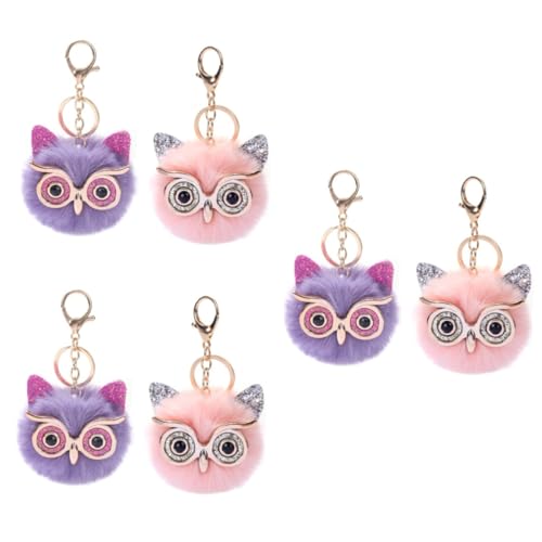 GALPADA 6stücke Katzenkopf-Eule Schlüsselanhänger Niedliches Cartoon-Design Dekoration Für Taschen Und Rucksäcke Kreatives Schlüsselpendant Leicht Und Langlebig GALPADA 6stücke Katzenkopf-Eule Schlüsselanhänger Niedliches Cartoon-Design Dekoration Für Taschen Und Rucksäcke Kreatives Schlüsselpendant Leicht Und Langlebig von GALPADA