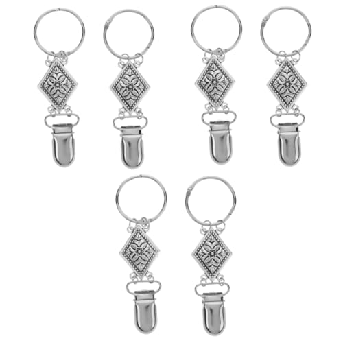 GALPADA 6stücke Reise-hutclips Multifunktionale Clips Für Hüte Schals Und Handschuhe Praktisches Accessoire Zur Sicheren Aufbewahrung Von Kopfbedeckungen Unterwegs Robuste Und von GALPADA