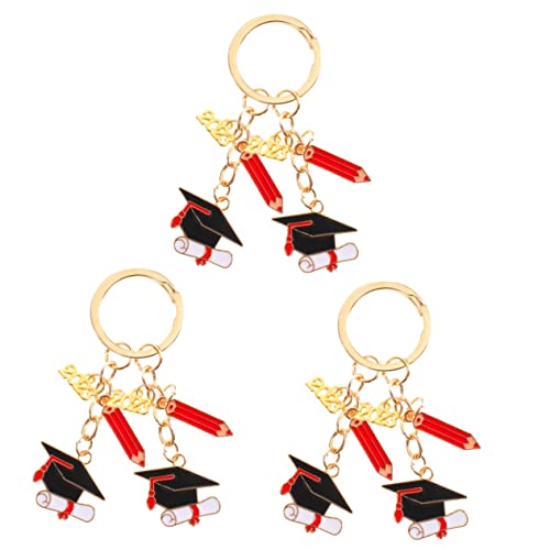 GALPADA 6 Stück Arzthut Schlüsselanhänger Gedenk Abschluss Schlüsselanhänger Herren Anhänger 2023 Abschluss Schlüsselanhänger Personalisierte Schlüsselanhänger Für Männer Abschluss von GALPADA