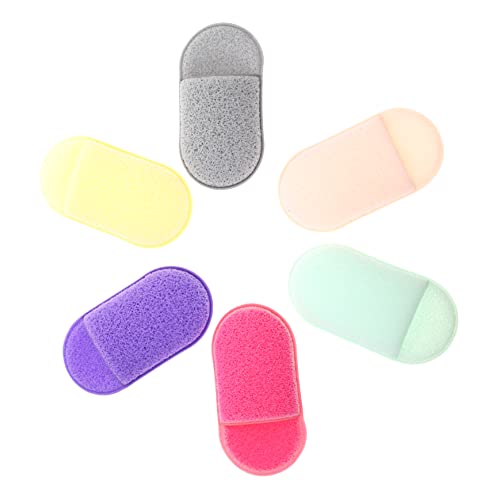 GALPADA 6 Stück Gesichtsreinigungsschwämme Weiche Makeup Entferner Pads für Sanfte Gesichtsreinigung und Tägliche Hautpflege Geeignet für Hauttypen Zufällige Farbe Zufällige Farbe von GALPADA