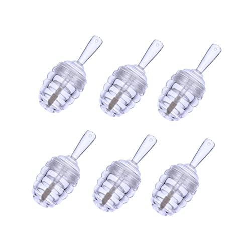 GALPADA 6 Stück Lippenbalsam Behälter Mini Bienenwabenform Nachfüllbare DIY Lipgloss Röhren Transparent Leicht Tragbar Für Reisen Wallet GALPADA 6 Stück Lippenbalsam Behälter Mini Bienenwabenform Nachfüllbare DIY Lipgloss Röhren Transparent Leicht Tragbar Für Reisen Wallet von GALPADA