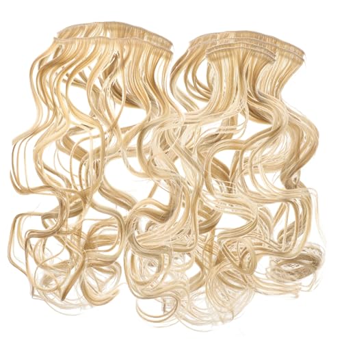 GALPADA 6 Stück Teiliges Clip in Haarteil Wellige Braune Echthaar Extensions Einfach zu Tragen Weich und Stabil für Damen und Jugendliche Natürliches Volumen und Eleganter Look von GALPADA