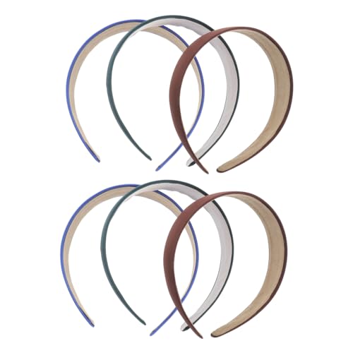 GALPADA 6 Stück Teiliges Elastische Stoff Stirnbänder für Damen Mädchen Dehnbar und Angenehm Modisches Haarband zur Haarfixierung und Styling Vielseitig für Partys Hochzeiten Alltag von GALPADA