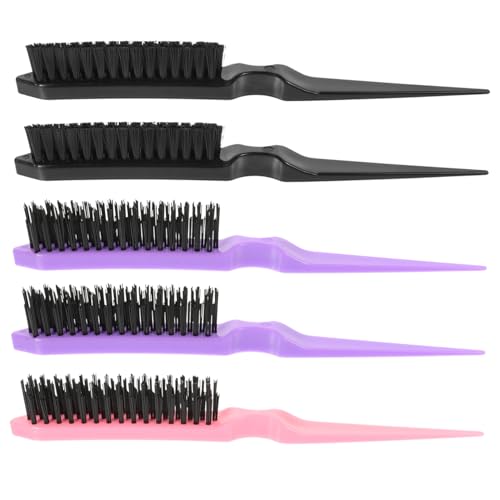 GALPADA 6 Stück Teiliges Faltbares Salon haarstyling kamm Damen und Herren Multifunktionale Kopfhautmassage Kompakt und Robust für Reisen und Täglichen Gebrauch Platzsparend und Langlebig von GALPADA