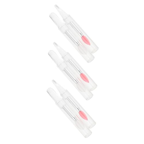 GALPADA 6 Stück Teiliges Lippenpinsel aus Hautfreundlichem Silikon Präzise Lippenstift Applikatoren Transparent und Rot für Damen Make Up und Lidschatten Anwendung GALPADA 6 Stück Teiliges Lippenpinsel aus Hautfreundlichem Silikon Präzise Lippenstift Applikatoren Transparent und Rot für Damen Make Up und Lidschatten Anwendung von GALPADA