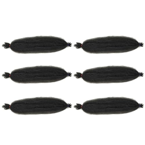 GALPADA 6Stücke Afro Gedrehte Perücke Lockige Synthetische Haarverlängerung Flechtperücke für Damen Afro Stil für Partys und Cosplay GALPADA 6Stücke Afro Gedrehte Perücke Lockige Synthetische Haarverlängerung Flechtperücke für Damen Afro Stil für Partys und Cosplay von GALPADA