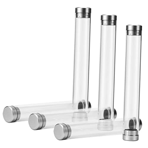 GALPADA 6Stücke Teiliges Transparentes Bleistiftbox Multifunktionale Aufbewahrung für Stifte Schmuck und für Schule von GALPADA