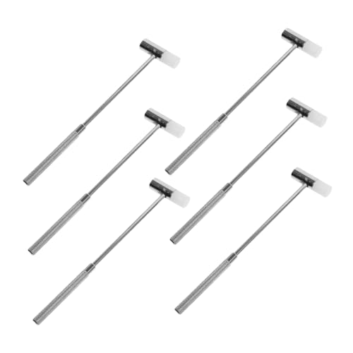 GALPADA 6st Uhrenreparatur- Und Tuning-Tools Minihammer Hammer Hammer Tragbarer Hammer Uhrenhammer Tragbar Kleiner Hammer Für Frauen Mallet Hammer Für Die Schmuckherstellung Plastik von GALPADA