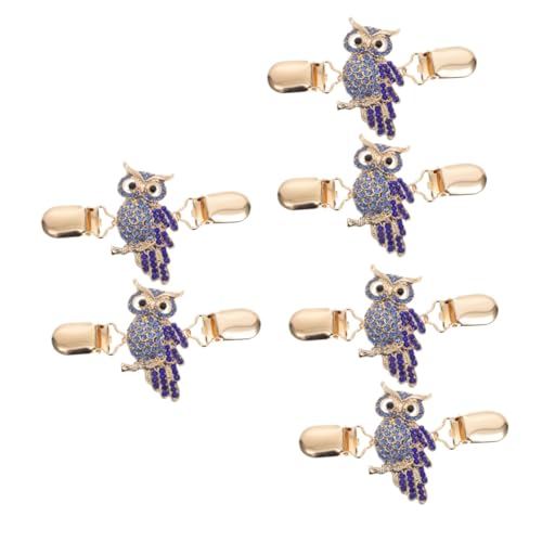 GALPADA 6stücke Elegante Cardigan Clips Für Frauen Multifunktionale Broschen Für Kleidung Schals Pullover Und Kleider Für Hochzeiten Und Alltag von GALPADA