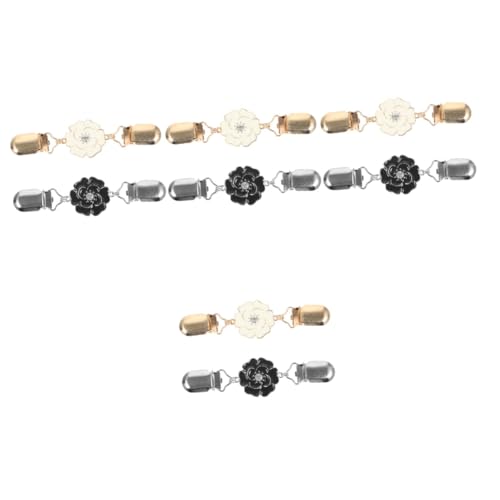 GALPADA 8 Stk Blumenbrosche haar zubehör haarschmuck formelle Damenkleider Pullover Cardigan-Clips Umhangverschlüsse Metall Augenbrauennägel Hemdclip Lavalier Fräulein Cardigan-Knopf von GALPADA