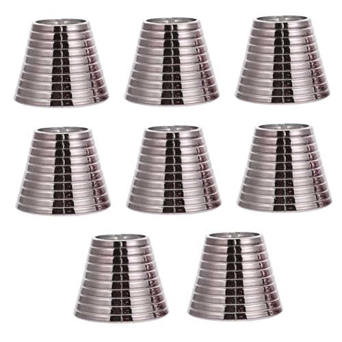 GALPADA 8 Stück Pferdeschwanz Halter Haarspangen Clips Elastische Haarbänder für Damen Ergonomisches Design Glänzendes Aussehen Haarschmuck für Dickes und Dünnes Haar von GALPADA