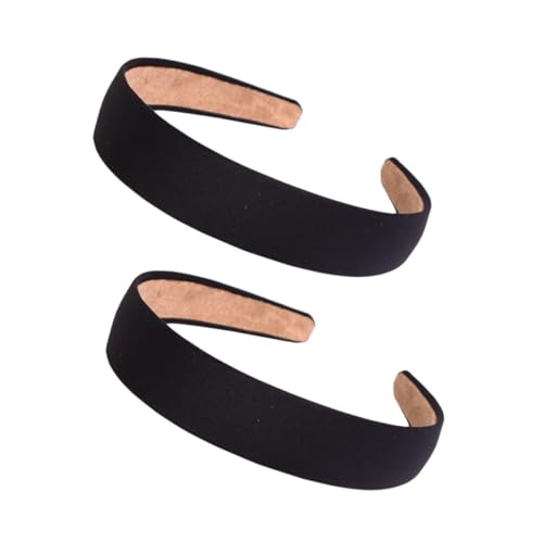GALPADA 8 Stück Teiliges Elastische Stirnbänder aus Stoff Einfarbig Nahtlos Dehnbar Angenehm zu Tragen Vielseitiges Haaraccessoire für Damen und Mädchen Passend für Zufällige Farbe von GALPADA