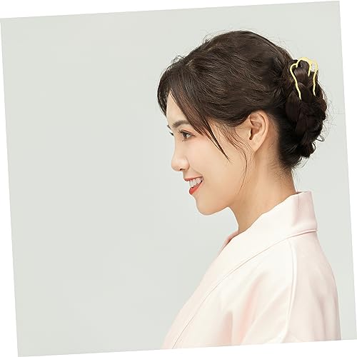 GALPADA 8 Stück Teiliges Haarnadel Haargabel Haarnadeln für Damen und Mädchen Stabile Haarklammern für Duttfrisuren Leichte Klassische Farbgestaltung Langlebige Haarstyling Accessoires von GALPADA