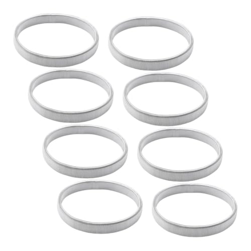 GALPADA 8stücke Verstellbare Ärmelhalter Elastische Armstrumpfbänder Aus Metall Dehnbare Hemdarmbänder Für Herren Und Damen von GALPADA